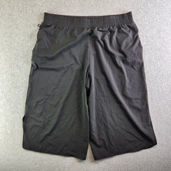 Fabletics Pants Womens XXL Black Wide Leg Cropped Kate Culotte Pull On Flowy - Picture 12 of 13